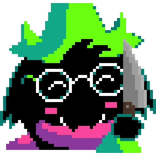 🔪 Стикер «Dark Ralsei» для Telegram