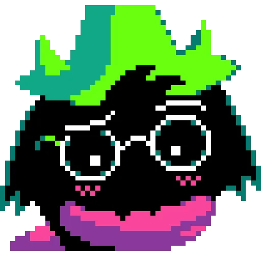🧐 Стикер «Dark Ralsei» для Telegram