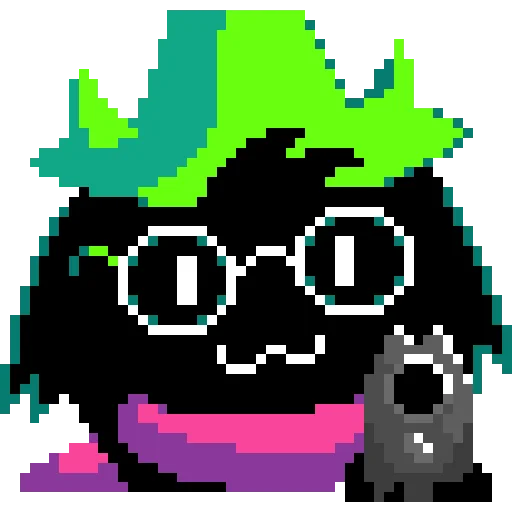 🔫 Стикер «Dark Ralsei» для Telegram