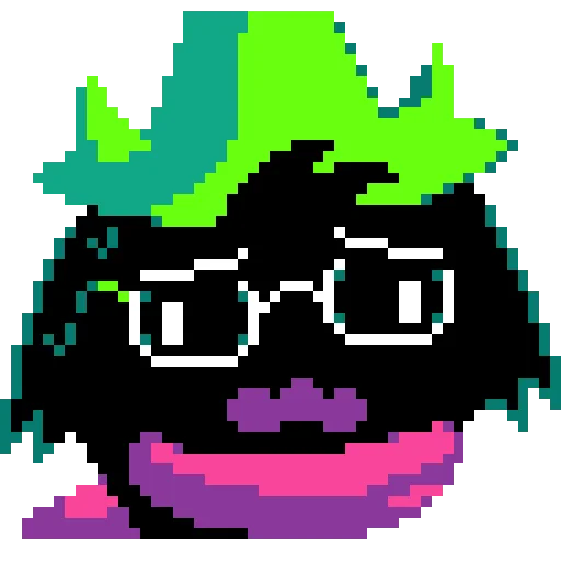 😵‍💫 Стикер «Dark Ralsei» для Telegram