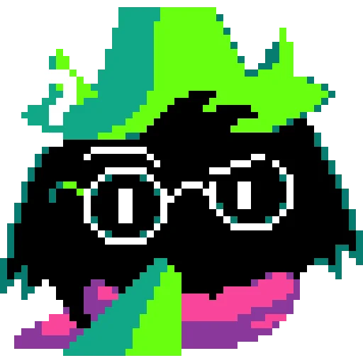 🤔 Стикер «Dark Ralsei» для Telegram