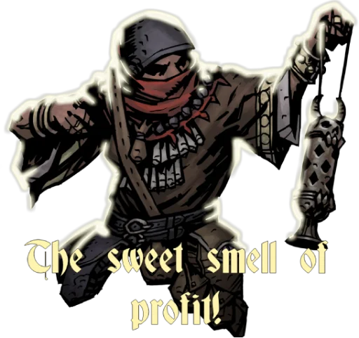 🤑 Стикер «Darkest Telegram» для Telegram
