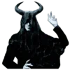 🤍 Эмодзи «Dark Glow» для Telegram