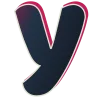 🤩 Эмодзи «Темный шрифт с розовой обводкой» для Telegram
