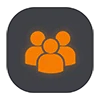 👥 Эмодзи «Dark icon - иконки для оформления» для Telegram