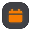 🗓 Эмодзи «Dark icon - иконки для оформления» для Telegram