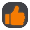 👍 Эмодзи «Dark icon - иконки для оформления» для Telegram