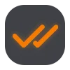 ✔️ Эмодзи «Dark icon - иконки для оформления» для Telegram