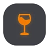 🍷 Эмодзи «Dark icon - иконки для оформления» для Telegram