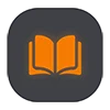 📖 Эмодзи «Dark icon - иконки для оформления» для Telegram