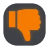 👎 Эмодзи «Dark icon - иконки для оформления» для Telegram