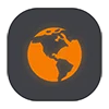 🌏 Эмодзи «Dark icon - иконки для оформления» для Telegram