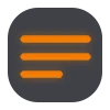 📃 Эмодзи «Dark icon - иконки для оформления» для Telegram