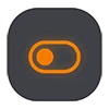 📴 Эмодзи «Dark icon - иконки для оформления» для Telegram