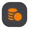 🪙 Эмодзи «Dark icon - иконки для оформления» для Telegram