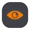 👁 Эмодзи «Dark icon - иконки для оформления» для Telegram