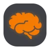 🧠 Эмодзи «Dark icon - иконки для оформления» для Telegram