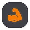 💪 Эмодзи «Dark icon - иконки для оформления» для Telegram