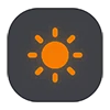 ☀️ Эмодзи «Dark icon - иконки для оформления» для Telegram