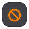 🚫 Эмодзи «Dark icon - иконки для оформления» для Telegram