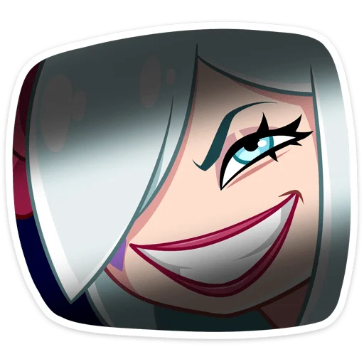 😈 Стикер «Темная Леди» для Telegram
