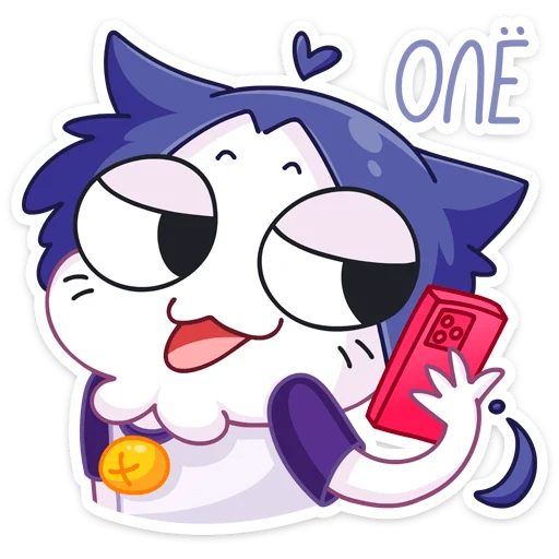 ☎️ Стикер «Тёмная Милшу» для Telegram