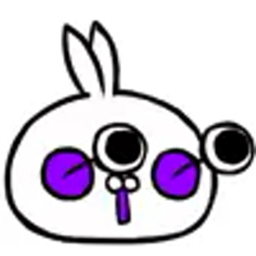 😮 Эмодзи «Darkness Bunny» для Telegram