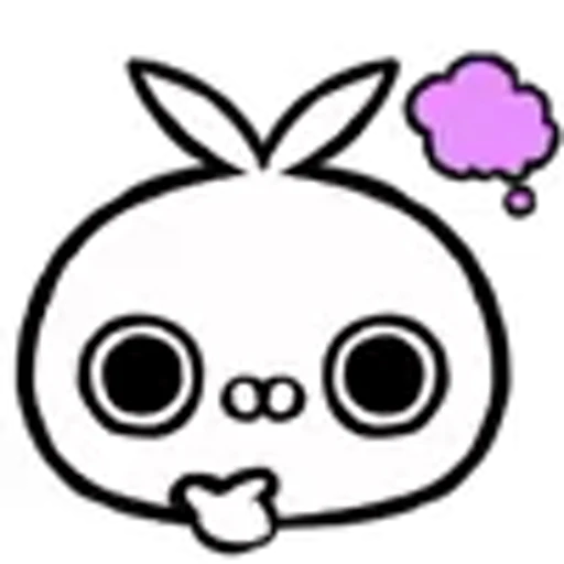 🤔 Эмодзи «Darkness Bunny» для Telegram