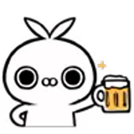 🍺 Эмодзи «Darkness Bunny» для Telegram