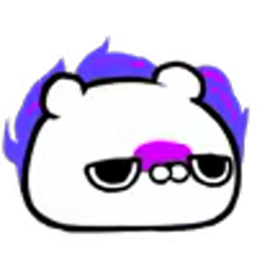😒 Эмодзи «Darkness Bunny» для Telegram