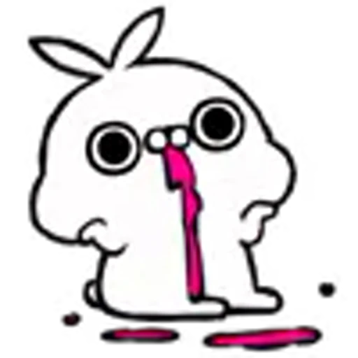 🤮 Эмодзи «Darkness Bunny» для Telegram