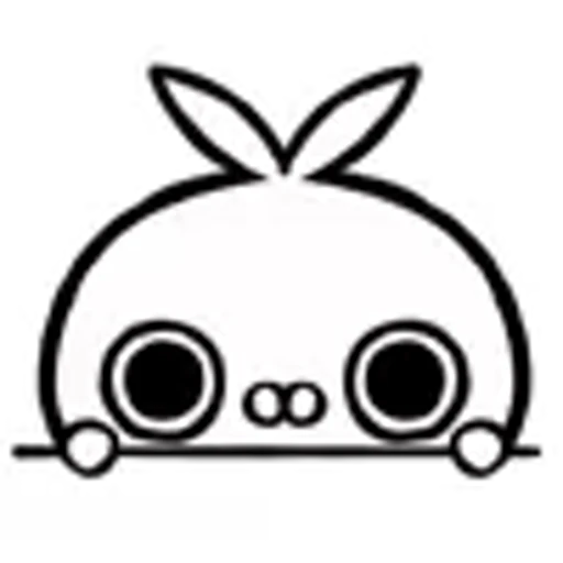 😐 Эмодзи «Darkness Bunny» для Telegram