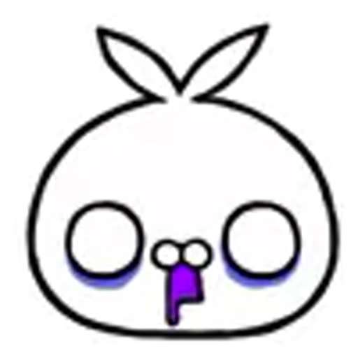 😐 Эмодзи «Darkness Bunny» для Telegram