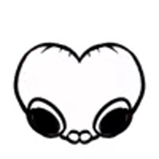 ❤️ Эмодзи «Darkness Bunny» для Telegram