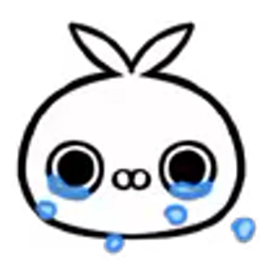😭 Эмодзи «Darkness Bunny» для Telegram