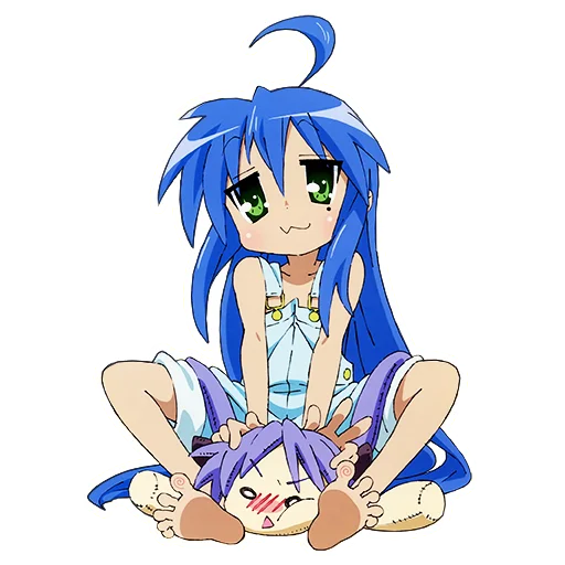 Стикерпак Izumi Konata для Telegram — скачать