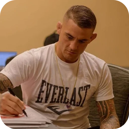 🖊 Стикер «Dustin Poirier» для Telegram