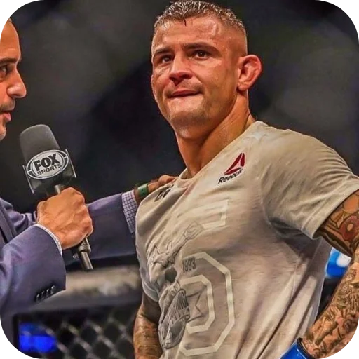 🥰 Стикер «Dustin Poirier» для Telegram