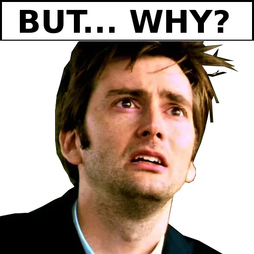 😢 Стикер «David Tennant» для Telegram