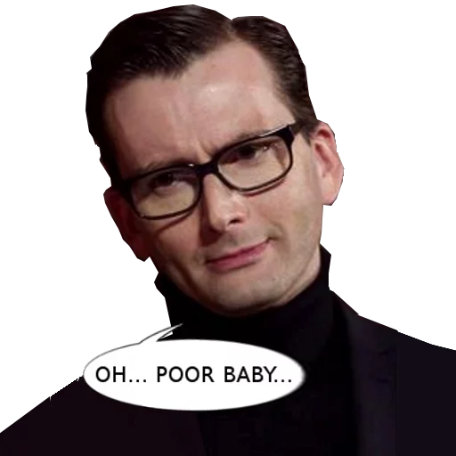 🤓 Стикер «David Tennant» для Telegram