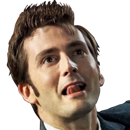 😋 Стикер «David Tennant» для Telegram