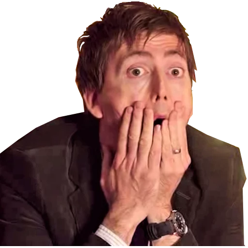 😱 Стикер «David Tennant» для Telegram