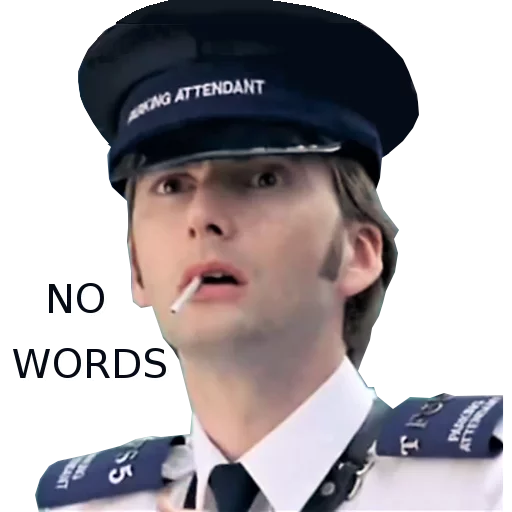 😮 Стикер «David Tennant» для Telegram
