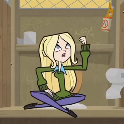 💛 Стикер «Dawn Total drama» для Telegram