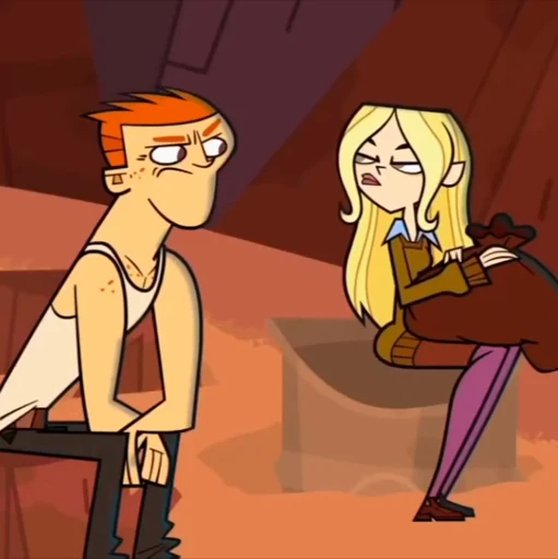 💛 Стикер «Dawn Total drama» для Telegram