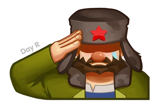 Стикерпак Day R survival rus для Telegram — скачать