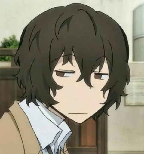 Стикерпак Dazai from anime "Bungo Stray Dogs" для Telegram — скачать