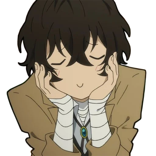 ☺️ Стикер «Дазай Осаму / Osamu Dazai» для Telegram