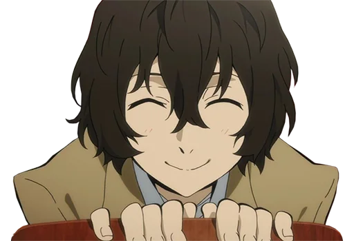 ☺️ Стикер «Дазай Осаму / Osamu Dazai» для Telegram