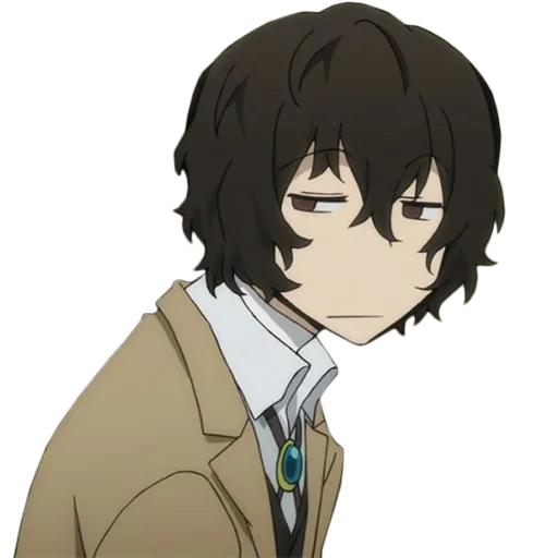 😒 Стикер «Дазай Осаму / Osamu Dazai» для Telegram